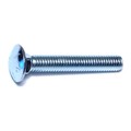 Midwest Fastener 3/8"-16 x 2-1/2" Zinc Plated Grade 5 Steel Coarse Thread Carriage Bolts 50PK 07504